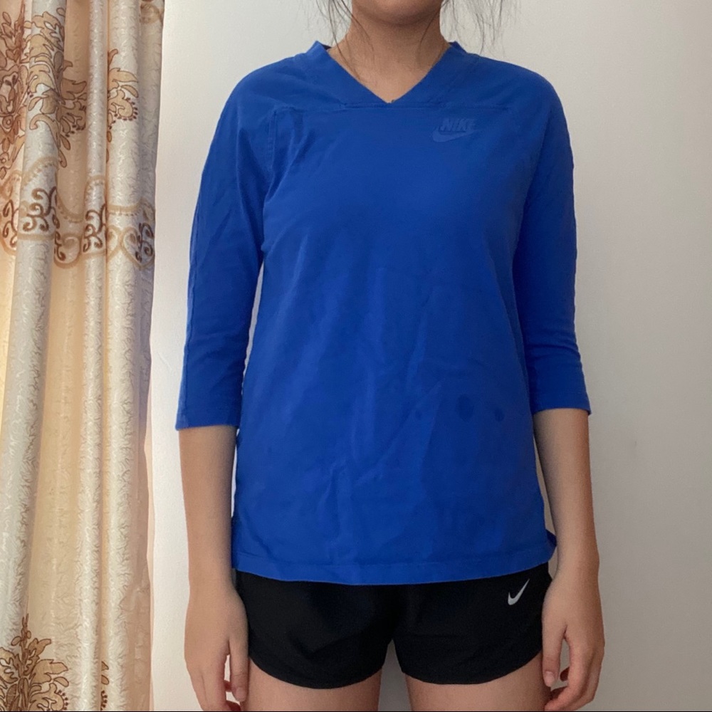 Nike Blue Just Do It Shirt
